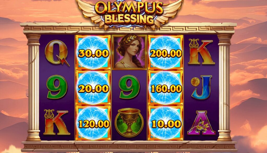 Olympus Blessing. Win big with Zeus bless!